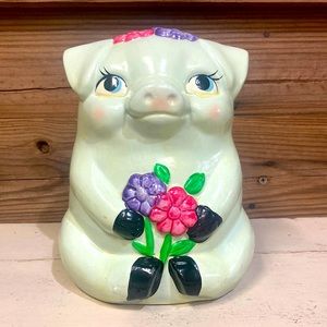Vintage 50s Piggy Bank